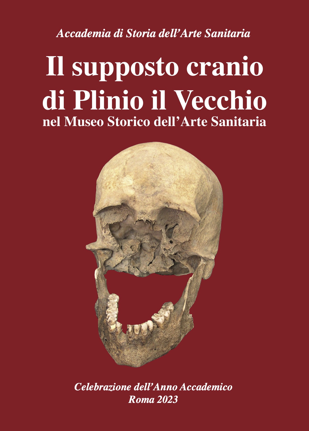 “Il supposto cranio di Plinio il Vecchio” di Gaspare Baggieri