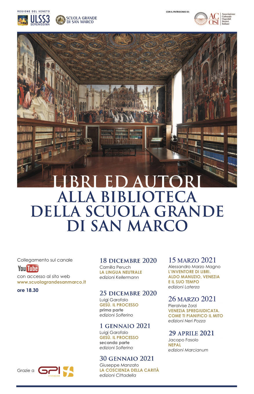 Libri ed Autori - Alla Biblioteca della Scuola Grande di San Marco