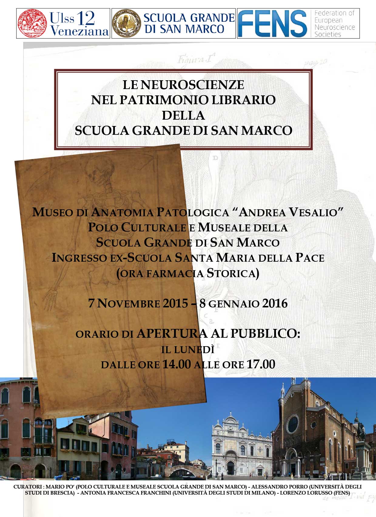 Le neuroscienze nel Patrimonio Librario della Scuola Grande di San Marco